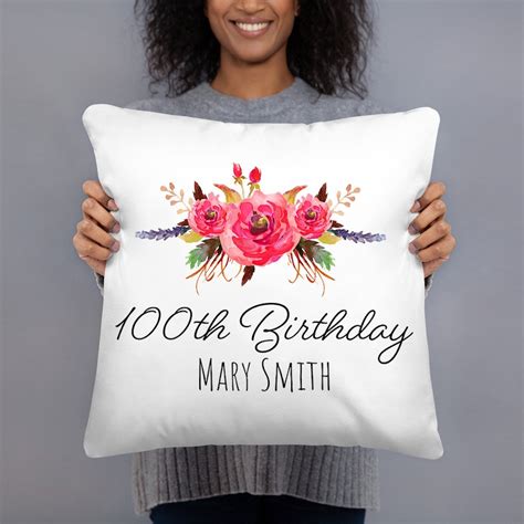 gifts for 100th birthday female